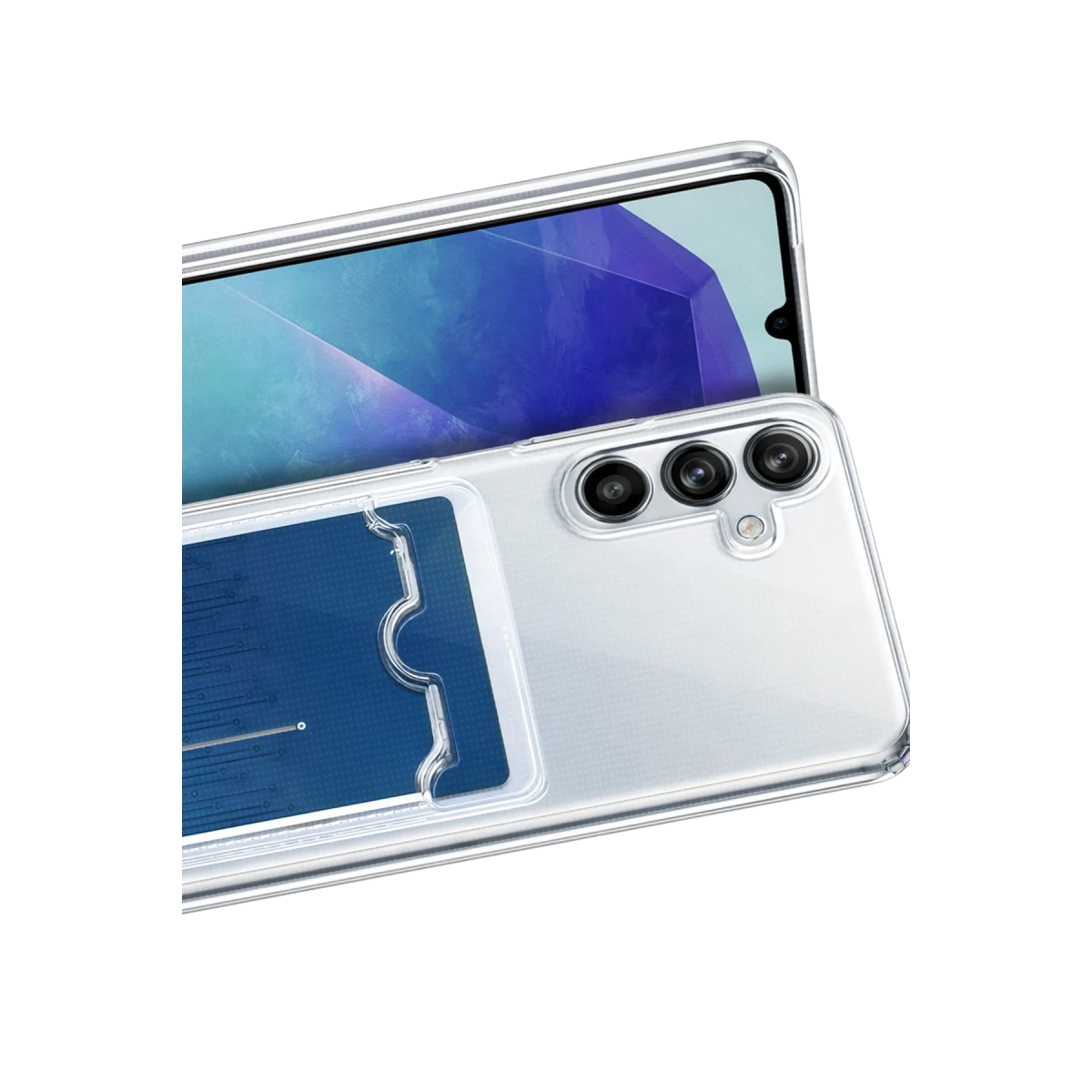 Newface Samsung Galaxy A37 5G Kart Şeffaf Silikon - Şeffaf — görsel 6