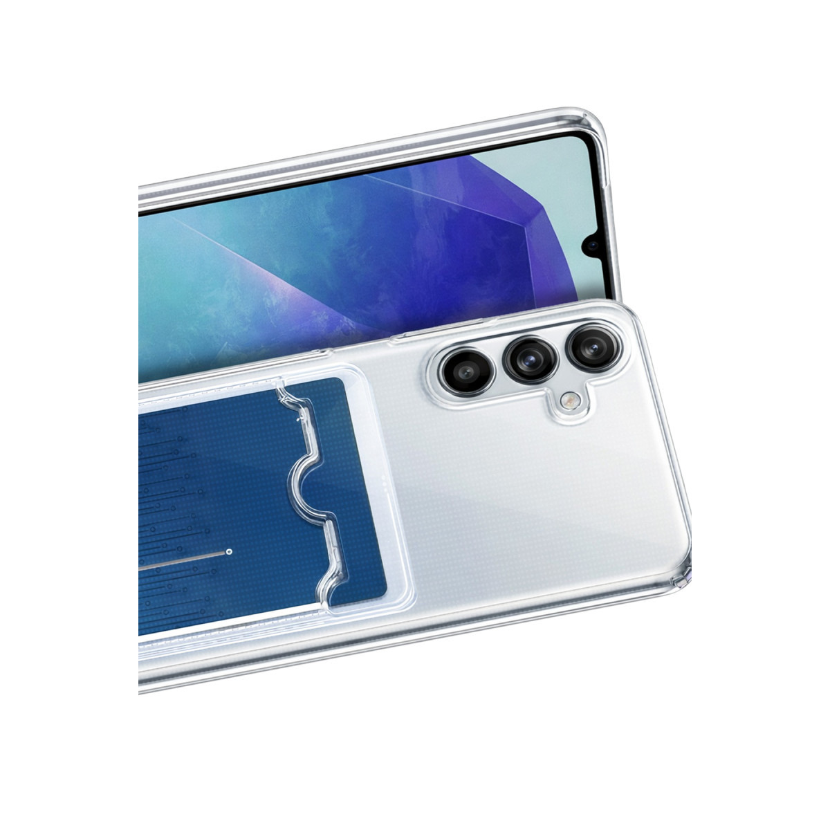 Newface Samsung Galaxy A37 5G Kart Şeffaf Silikon - Şeffaf — görsel 10