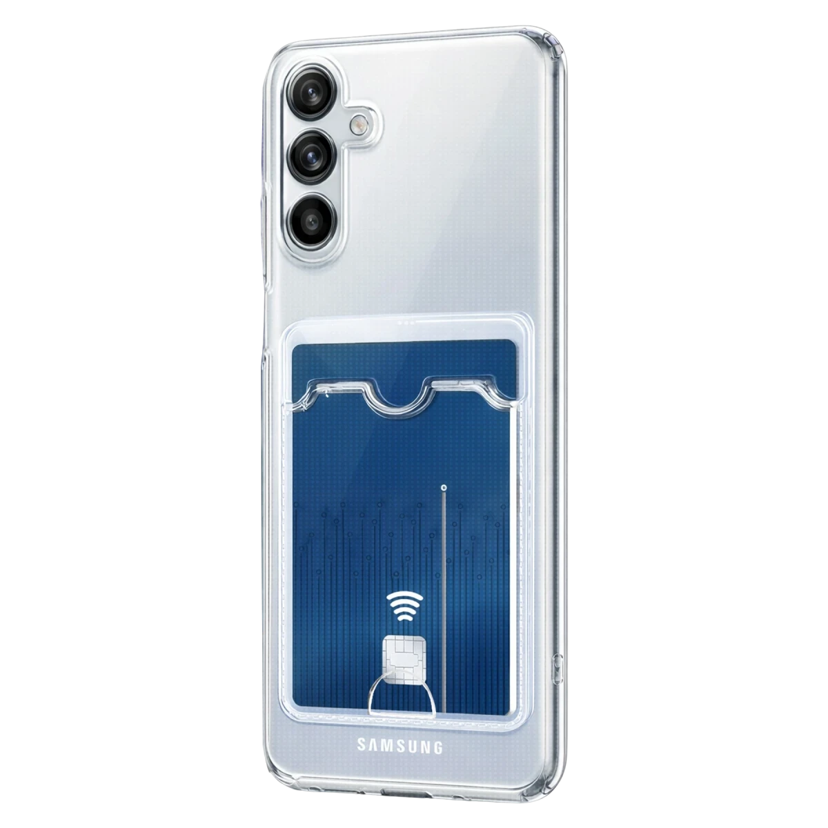 Newface Samsung Galaxy A37 5G Kart Şeffaf Silikon - Şeffaf — görsel 7