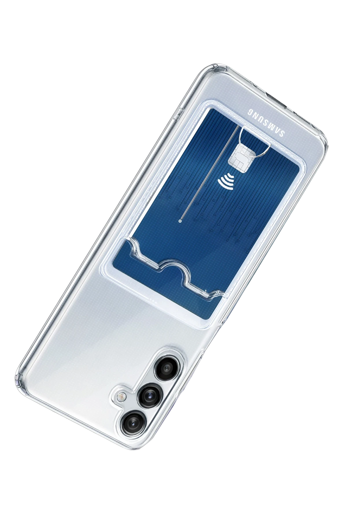Newface Samsung Galaxy A37 5G Kart Şeffaf Silikon - Şeffaf — görsel 4