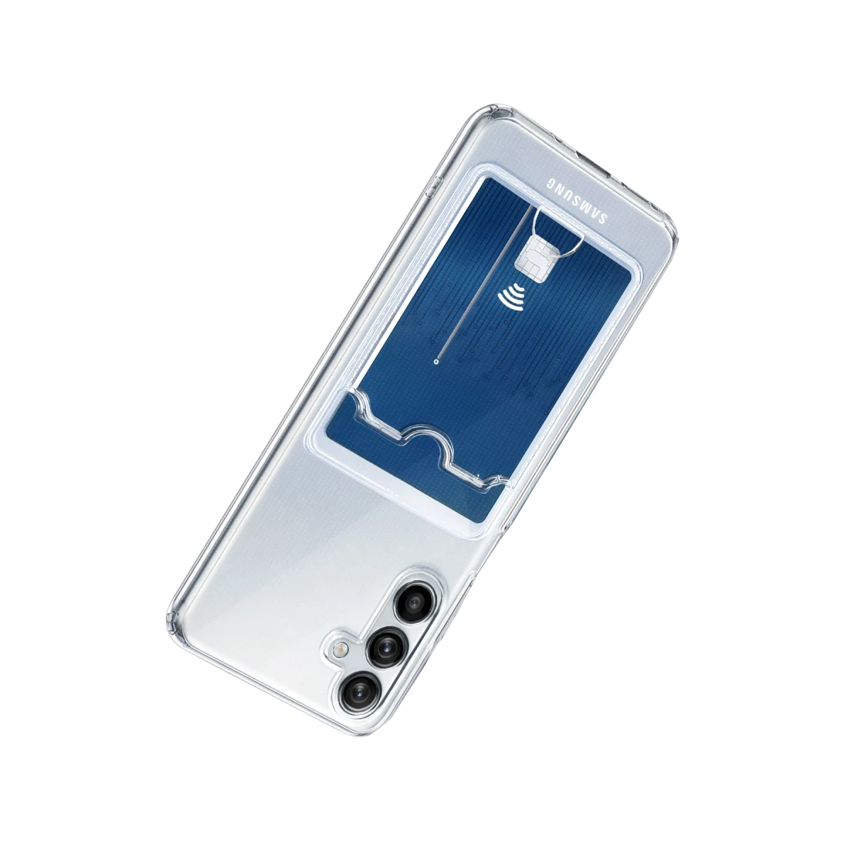 Newface Samsung Galaxy A37 5G Kart Şeffaf Silikon - Şeffaf — görsel 8