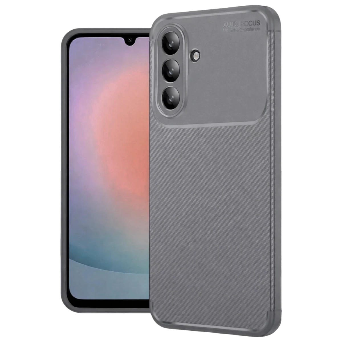 Newface Samsung Galaxy A37 5G Auto Focus Karbon Kapak - Gri — görsel 4