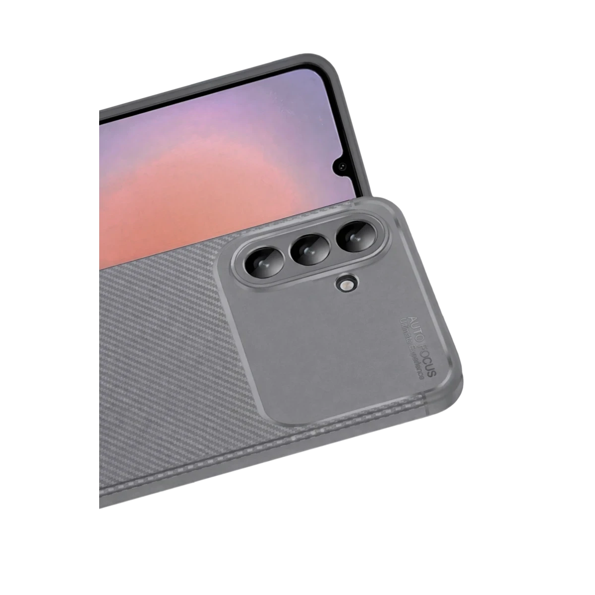 Newface Samsung Galaxy A37 5G Auto Focus Karbon Kapak - Gri — görsel 5