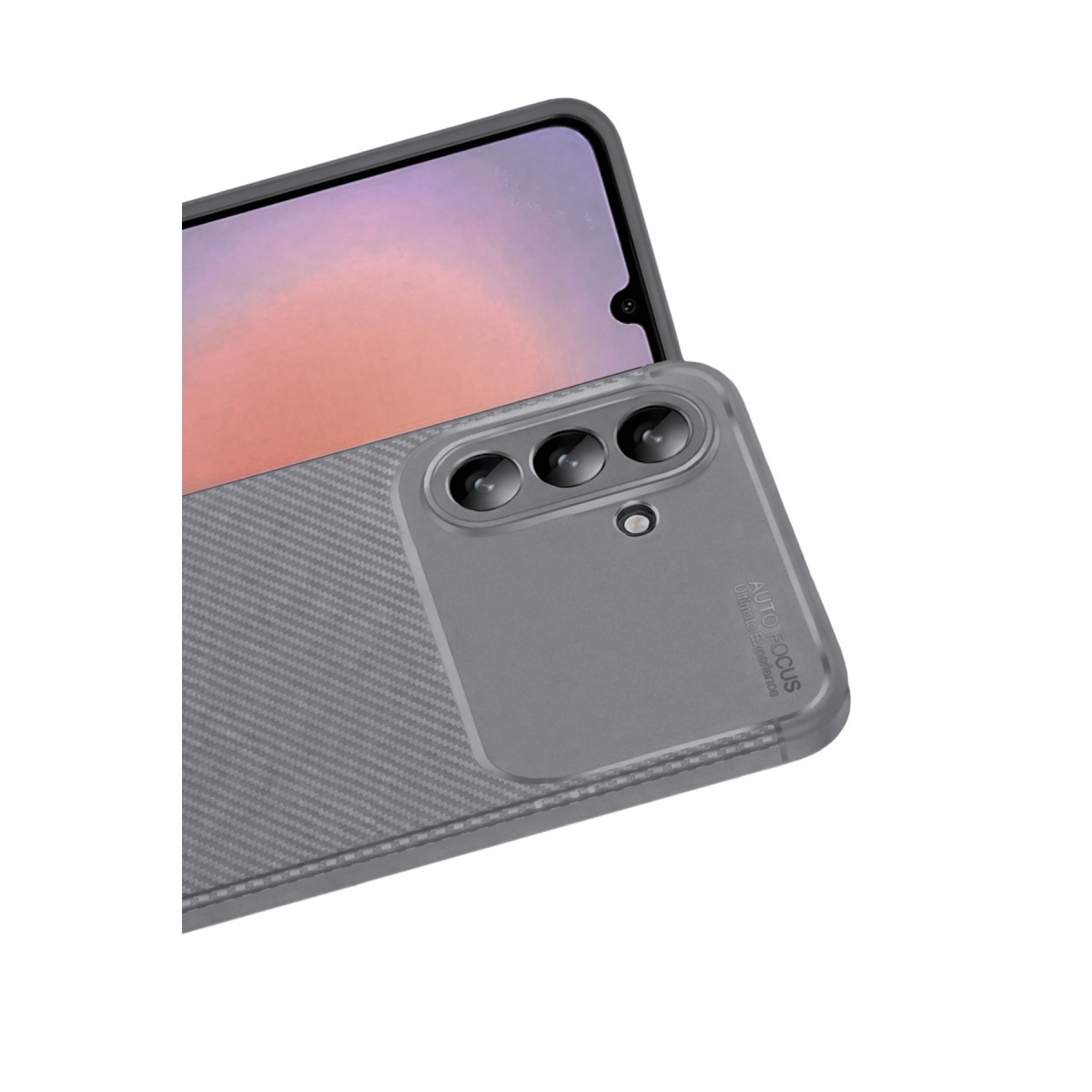 Newface Samsung Galaxy A37 5G Auto Focus Karbon Kapak - Gri — görsel 8