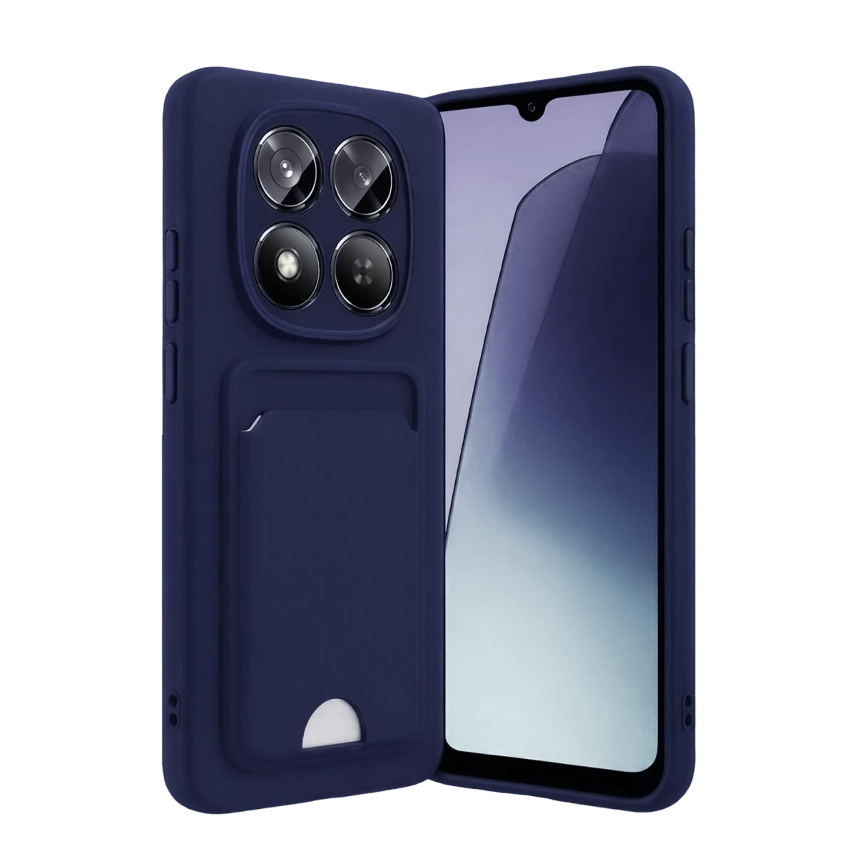 Newface Xiaomi Redmi Note 15 Pro 4G Kelvin Kartvizitli Silikon - Lacivert