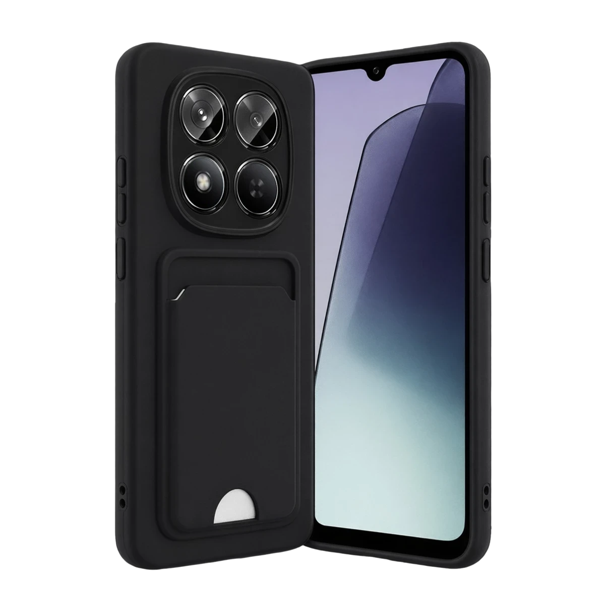 Newface Xiaomi Redmi Note 15 Pro 4G Kelvin Kartvizitli Silikon - Siyah