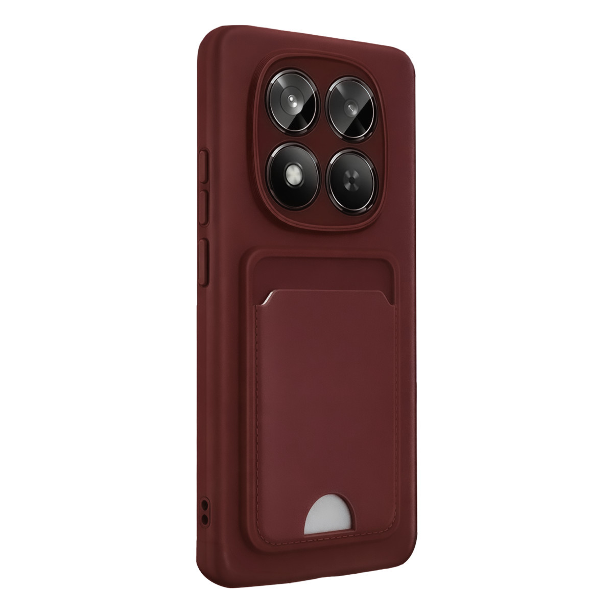 Newface Xiaomi Redmi Note 15 Pro 5G Kelvin Kartvizitli Silikon - Bordo — görsel 11