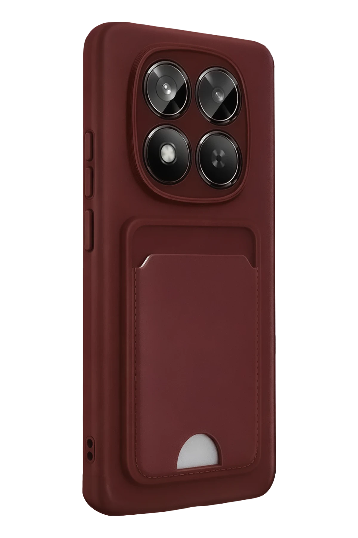 Newface Xiaomi Redmi Note 15 Pro 4G Kelvin Kartvizitli Silikon - Bordo — görsel 3