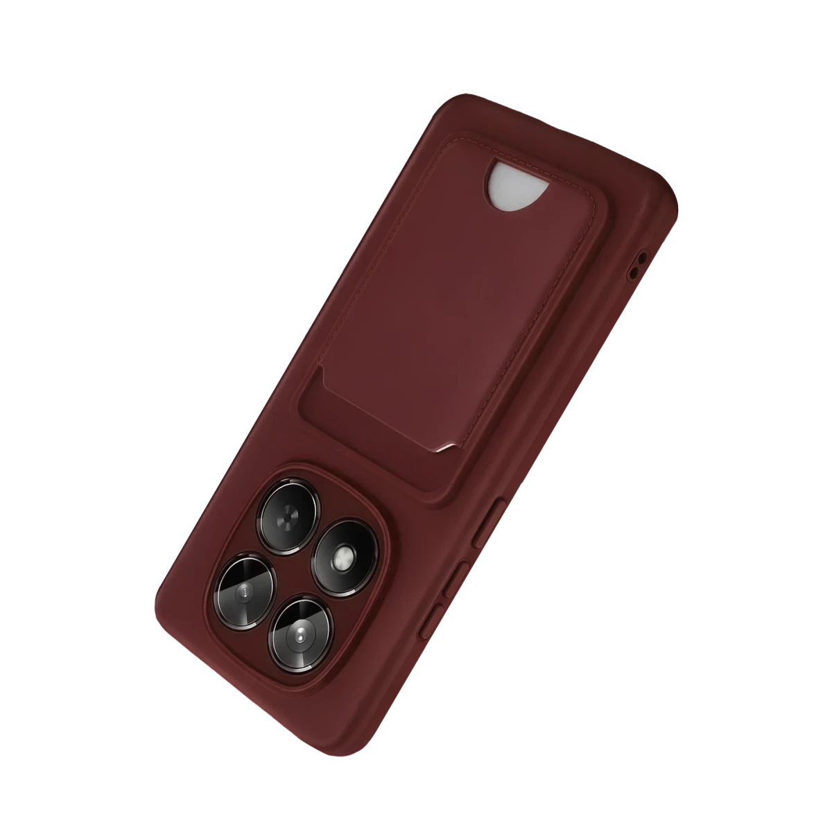 Newface Xiaomi Redmi Note 15 Pro 4G Kelvin Kartvizitli Silikon - Bordo — görsel 8