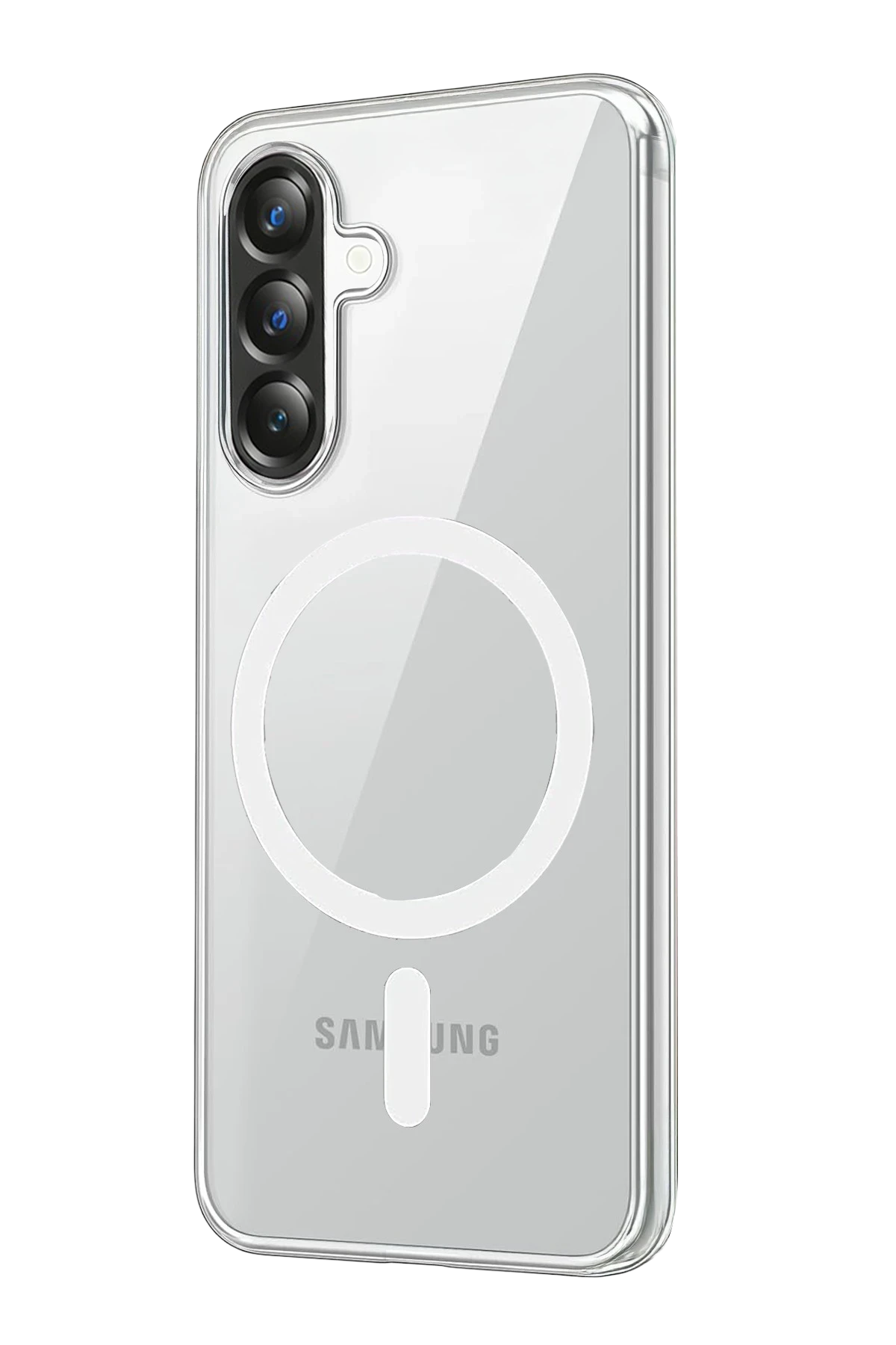 Newface Samsung Galaxy A57 5G Combo Sert Şeffaf Magsafe Kapak - Şeffaf — görsel 3