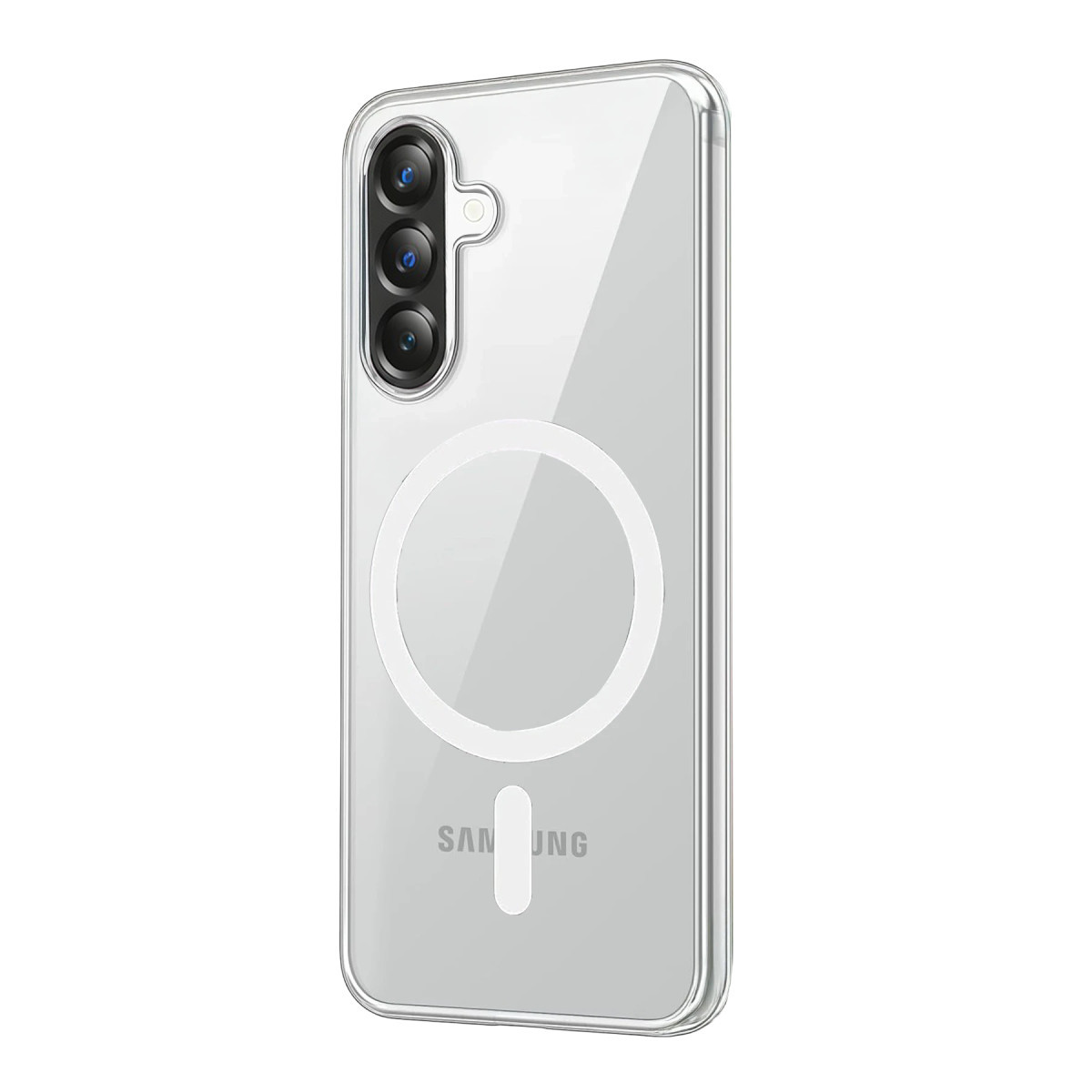 Newface Samsung Galaxy A57 5G Combo Sert Şeffaf Magsafe Kapak - Şeffaf — görsel 11