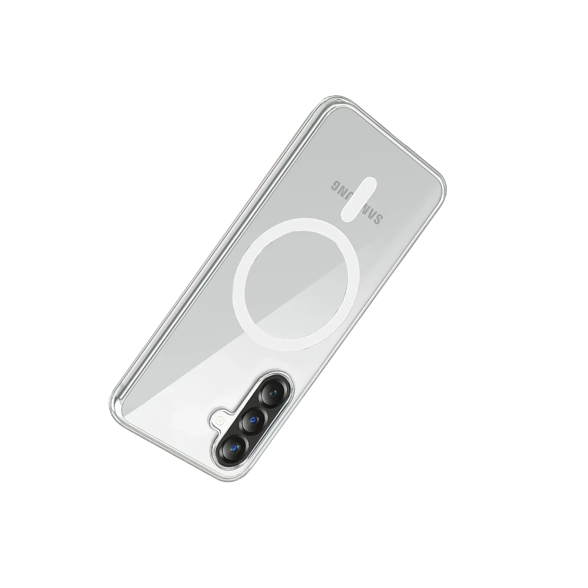 Newface Samsung Galaxy A57 5G Combo Sert Şeffaf Magsafe Kapak - Şeffaf — görsel 8