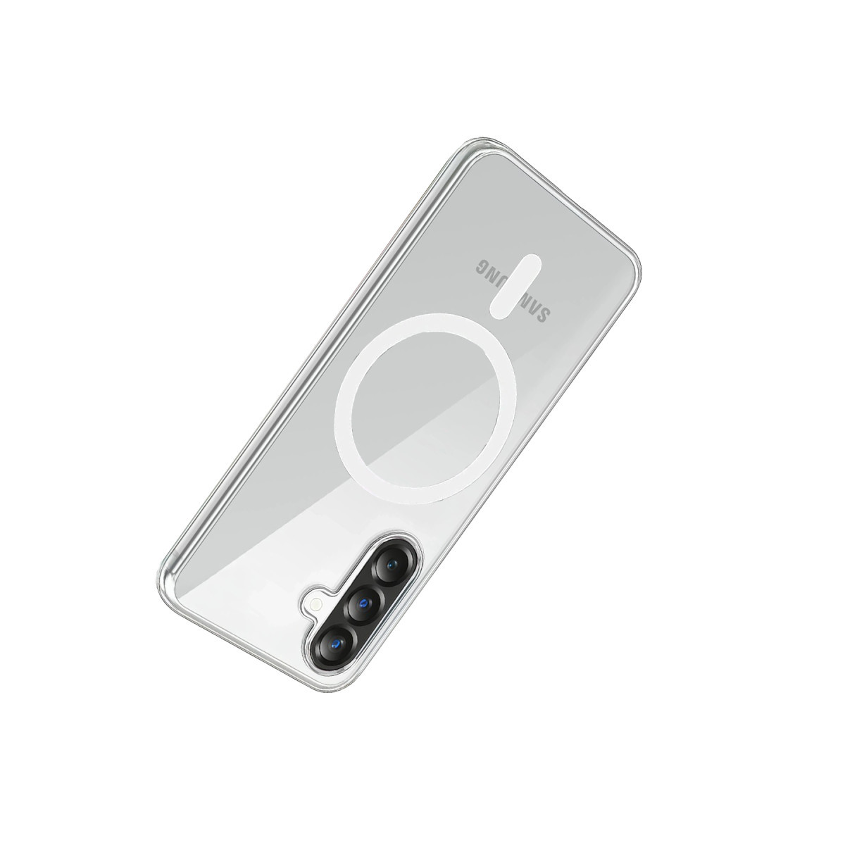 Newface Samsung Galaxy A57 5G Combo Sert Şeffaf Magsafe Kapak - Şeffaf — görsel 12