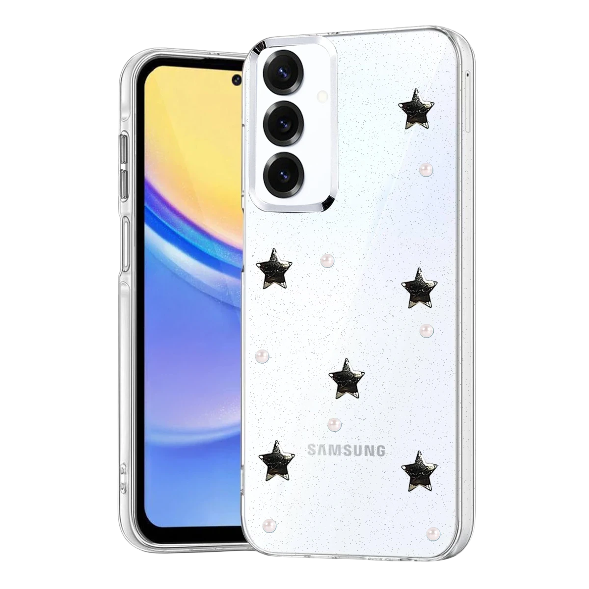 Newface Samsung Galaxy A14 4G Fiyonk Desenli Kapak - Desen 7