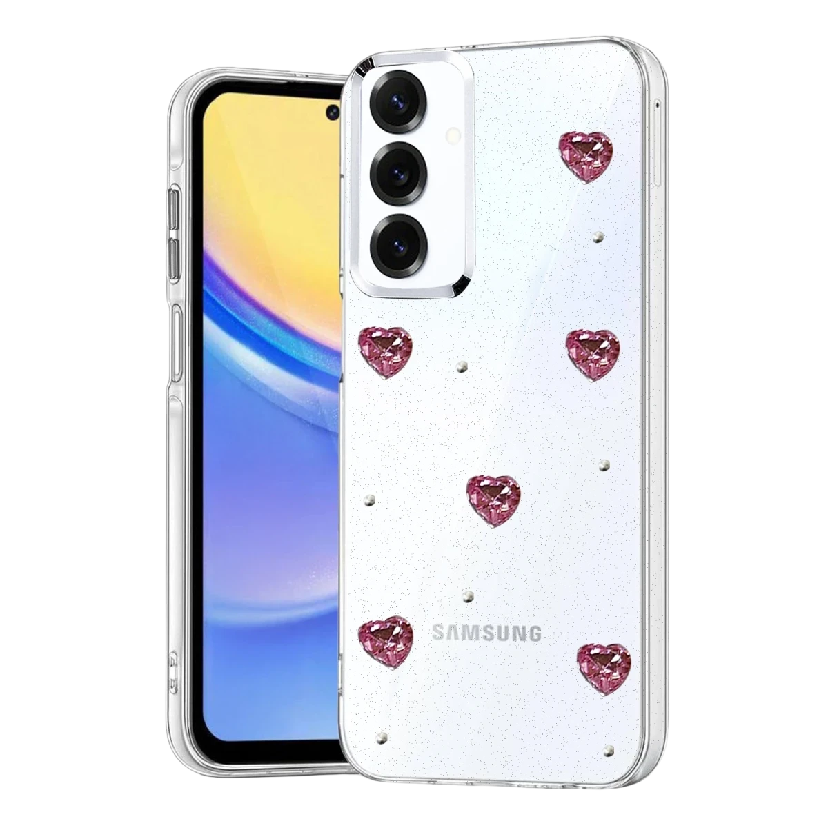 Newface Samsung Galaxy S25 Fiyonk Desenli Kapak - Desen 3