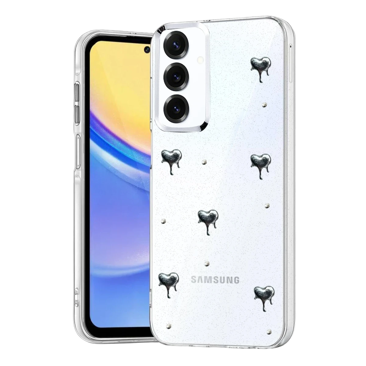 Newface Samsung Galaxy S25 Plus Fiyonk Desenli Kapak - Desen 1 — görsel 4