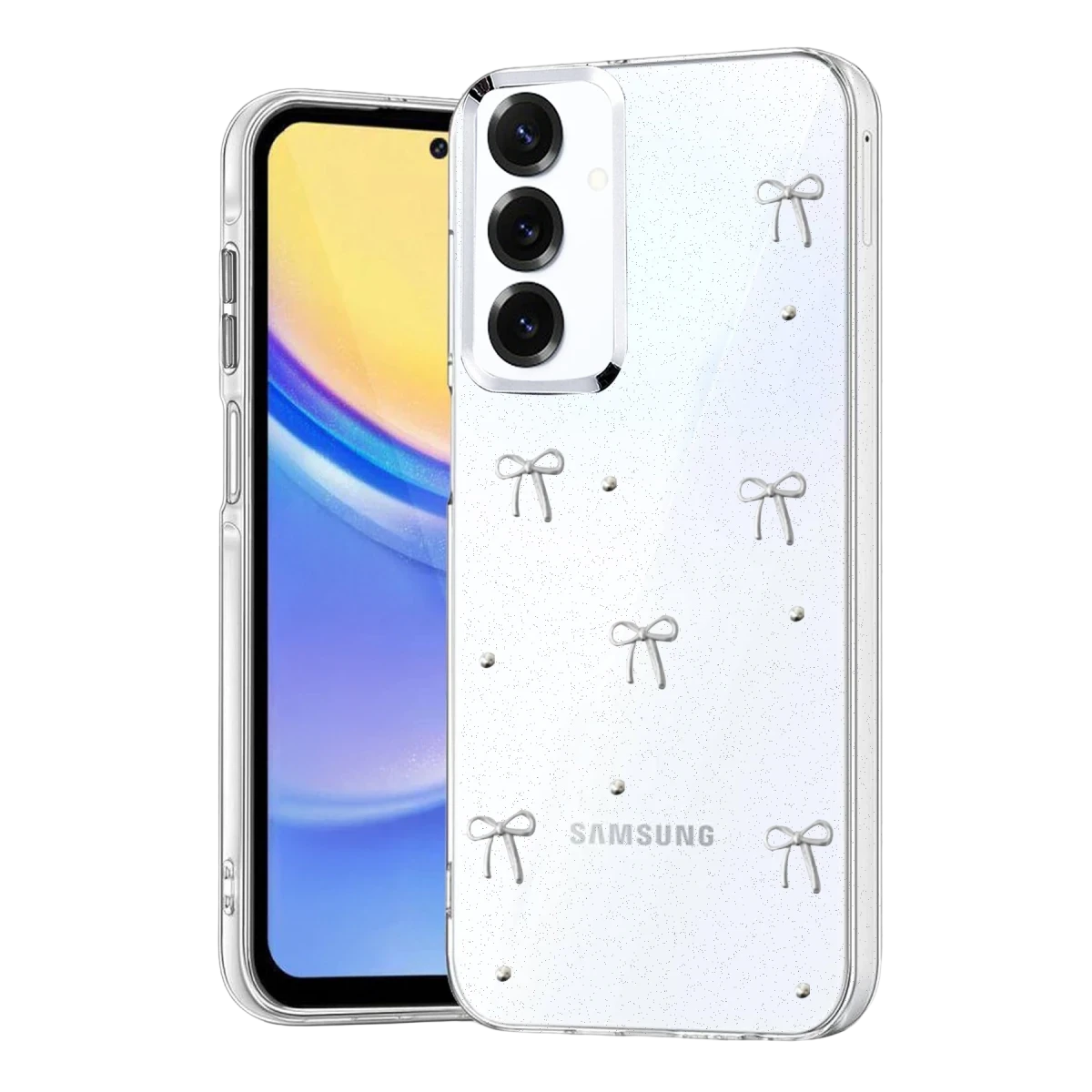 Samsung Galaxy S25 Plus Fiyonk Desenli Kapak - Desen 5