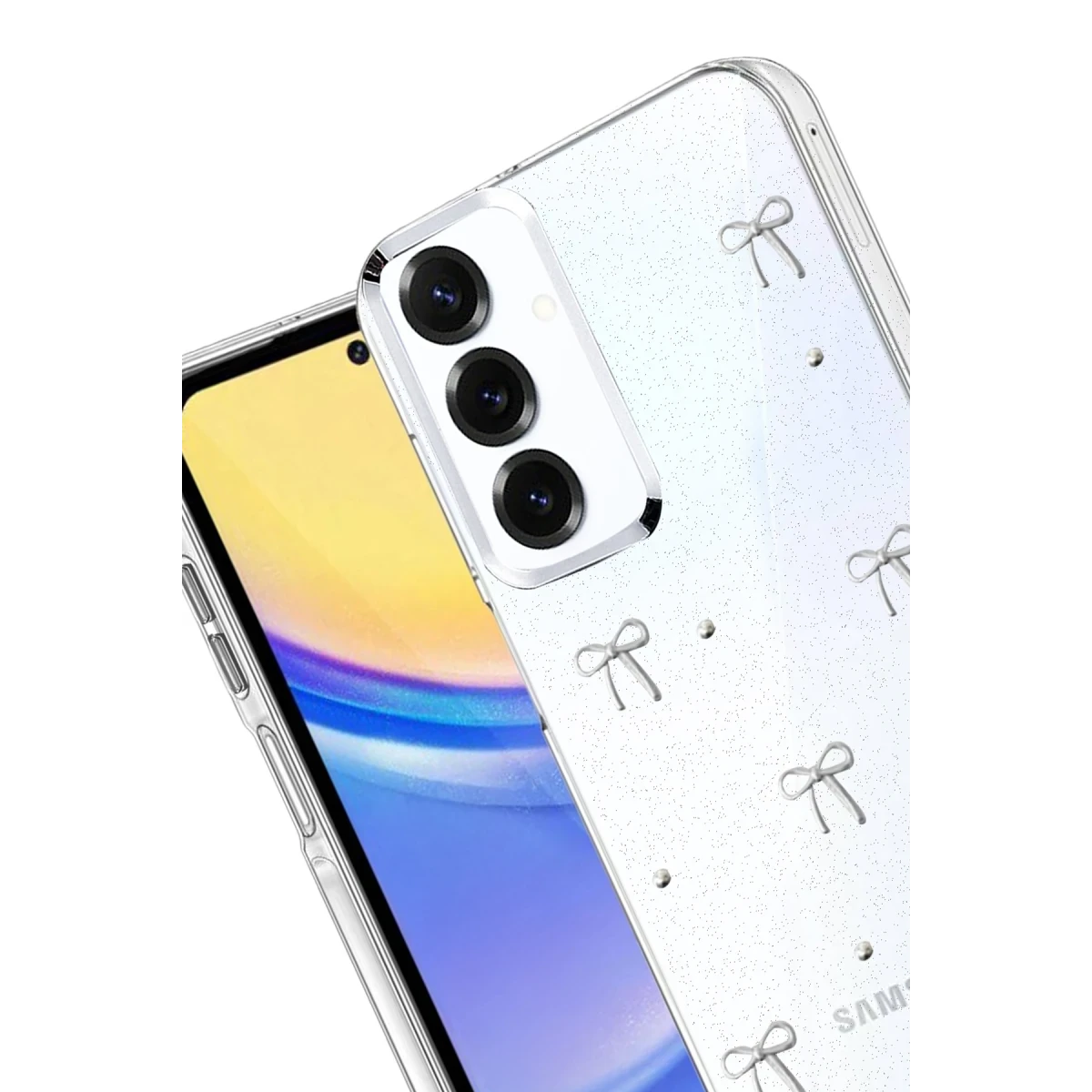 Samsung Galaxy S25 Plus Fiyonk Desenli Kapak - Desen 5