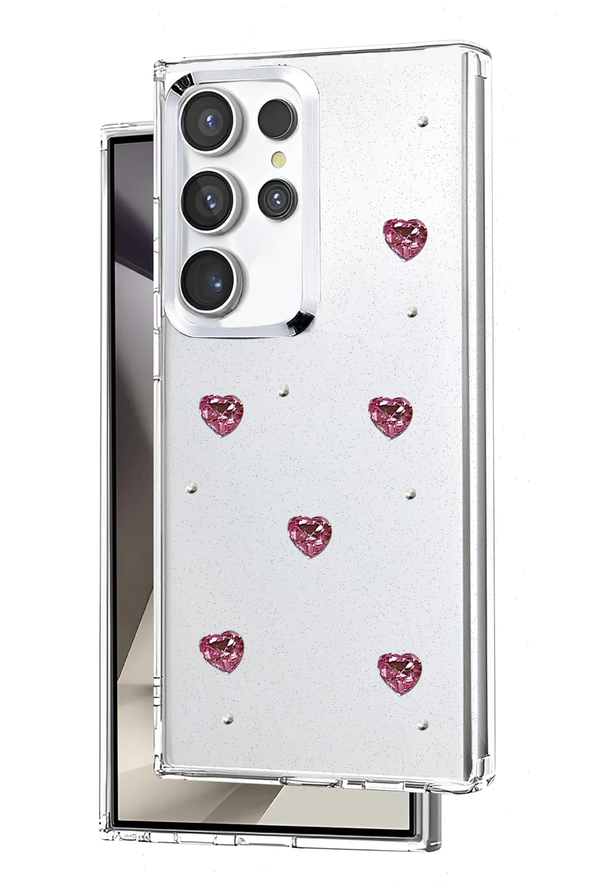 Newface Samsung Galaxy S25 Ultra Fiyonk Desenli Kapak - Desen 3