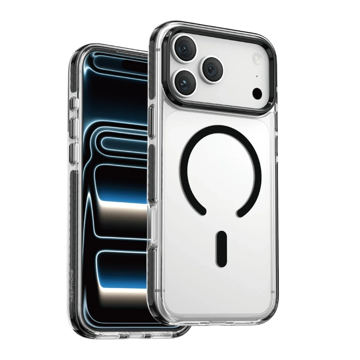 Keephone Apple iPhone 18 Pro/17 Pro Shockstar Magsafe Kapak - Siyah 2