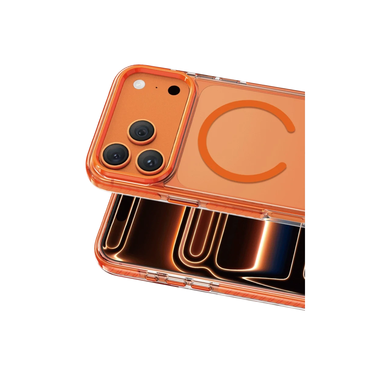 Keephone Apple iPhone 18 Pro Max/17 Pro Max Shockstar Magsafe Kapak  - Turuncu