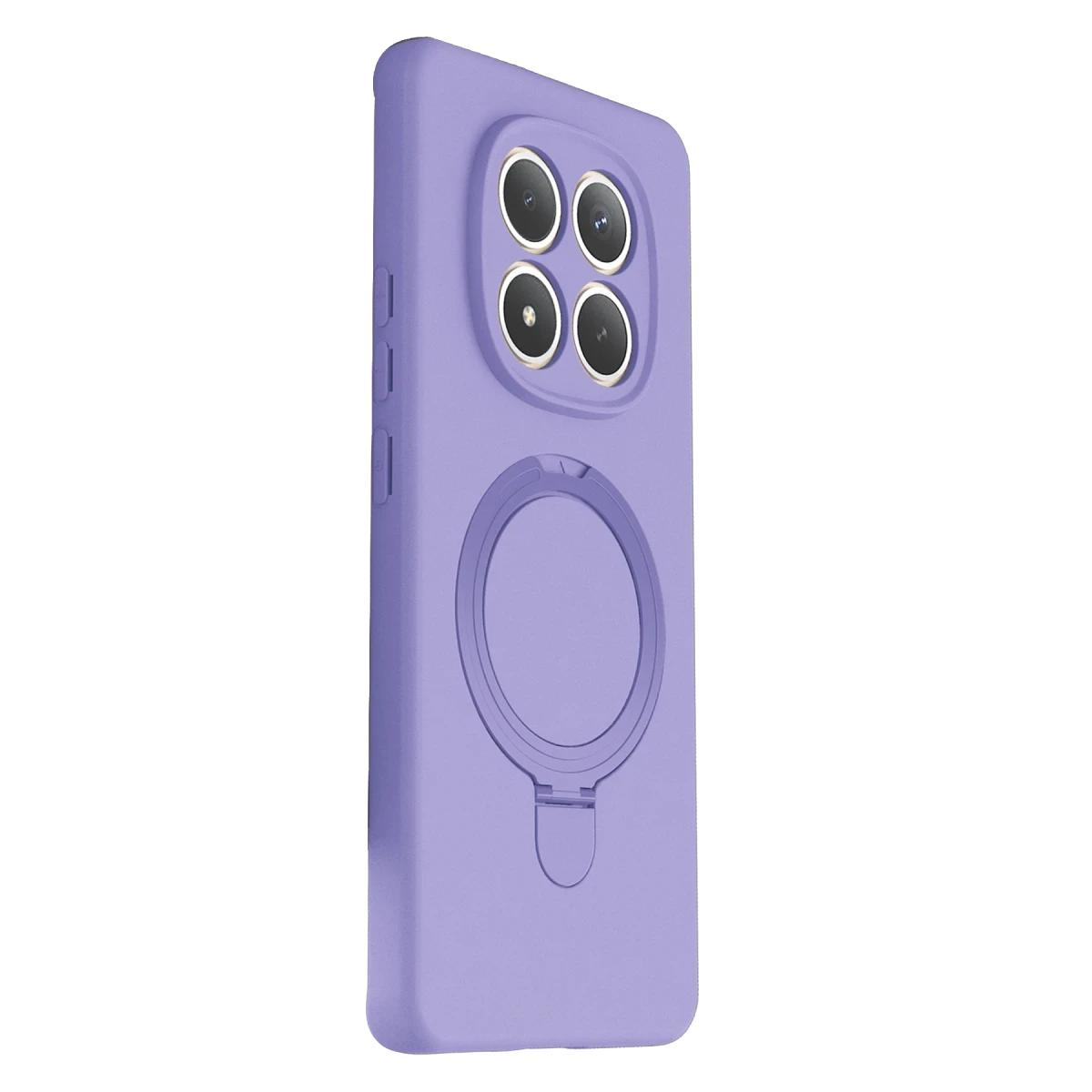 Newface Xiaomi Redmi Note 15 Pro 4G Regal Magsafe Standlı Kapak - Lila