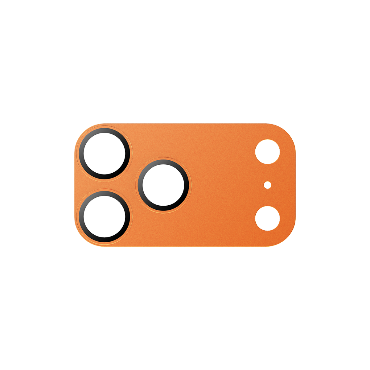 Keephone Apple iPhone 17 Pro Wellens Kamera Lens Koruyucu - Turuncu