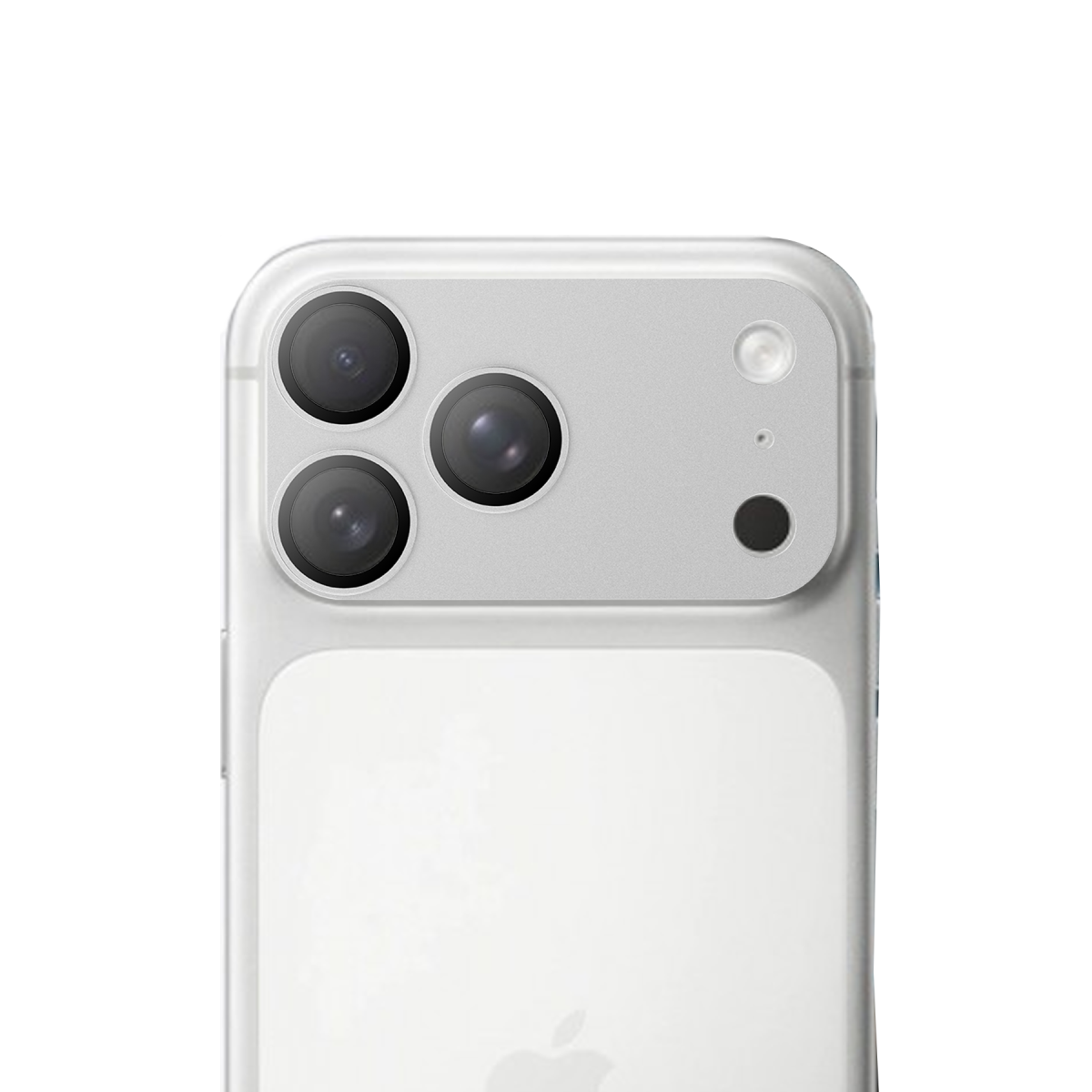 Keephone Apple iPhone 17 Pro Max Wellens Kamera Lens Koruyucu - Gümüş