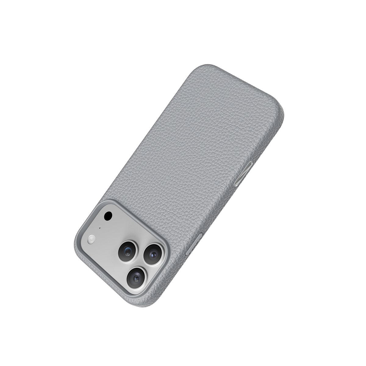 Keephone Apple iPhone 18 Pro Max/17 Pro Max Lycucci Deri Manyetik Kapak - Gri