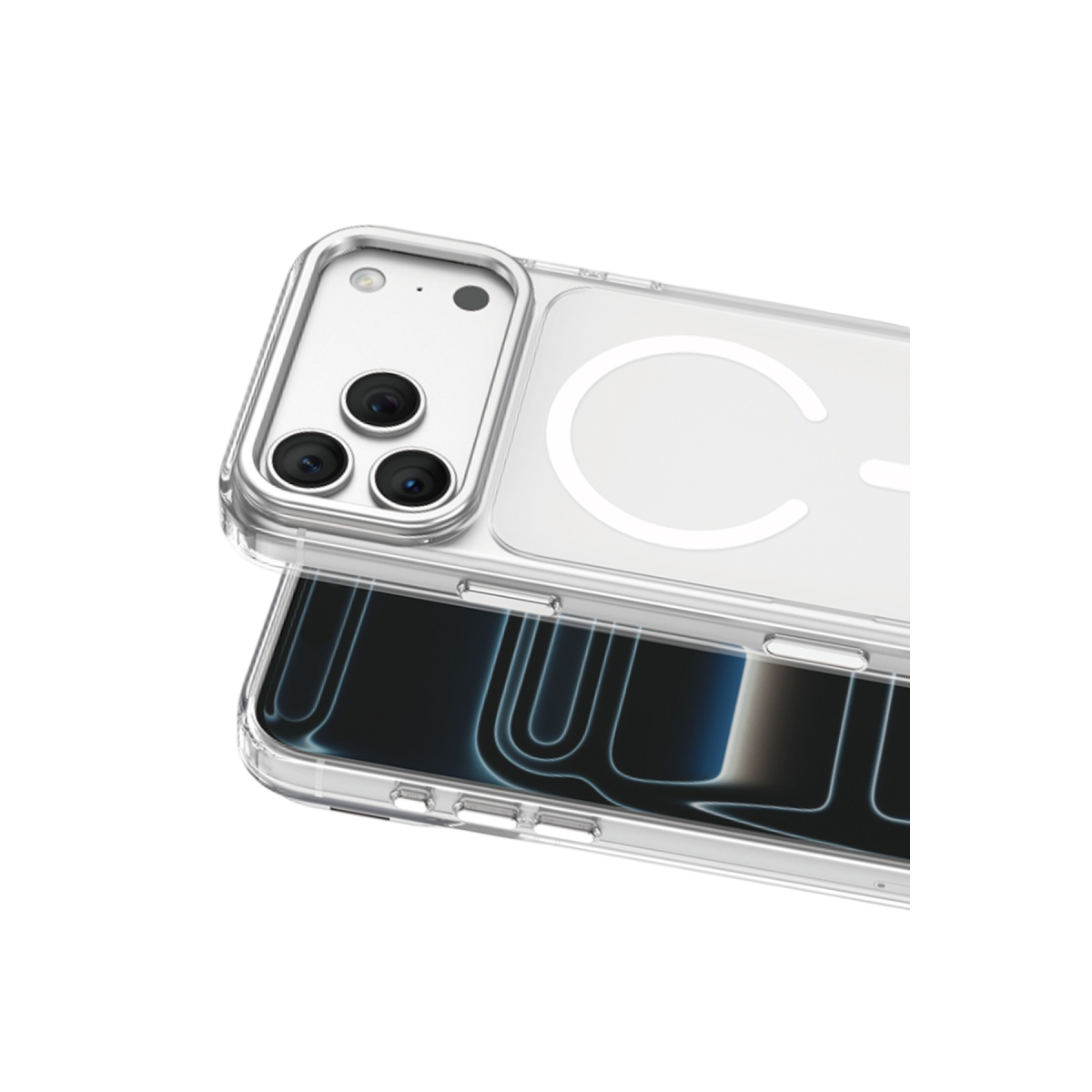Keephone Apple iPhone 18 Pro Max/17 Pro Max Magicam Standlı Magsafe Kapak - Şeffaf 2