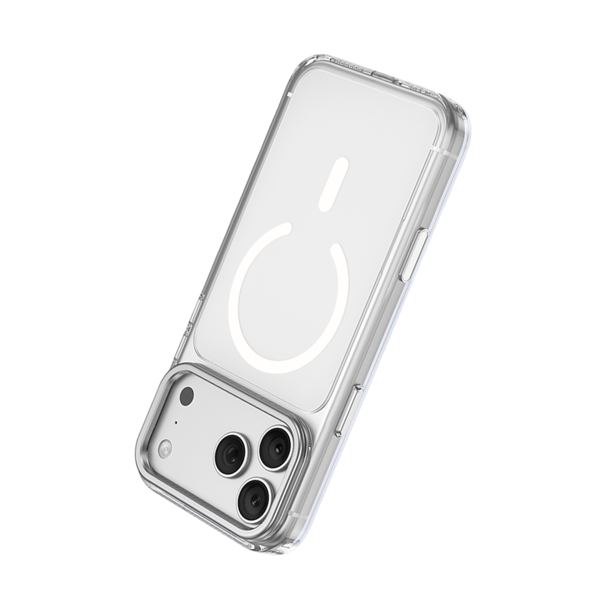 Keephone Apple iPhone 18 Pro Max/17 Pro Max Magicam Standlı Magsafe Kapak - Şeffaf 2