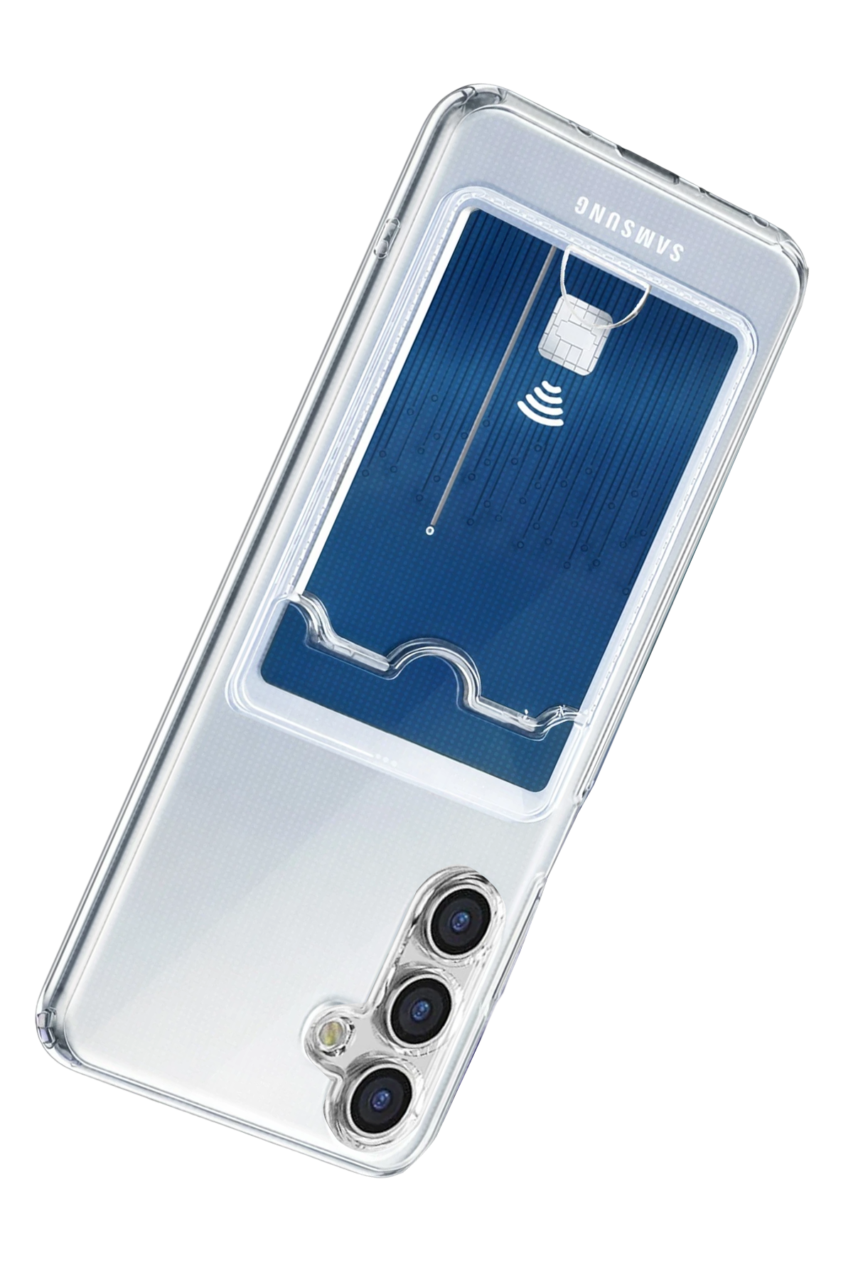 Newface Samsung Galaxy A57 5G Kart Şeffaf Silikon - Şeffaf — görsel 3