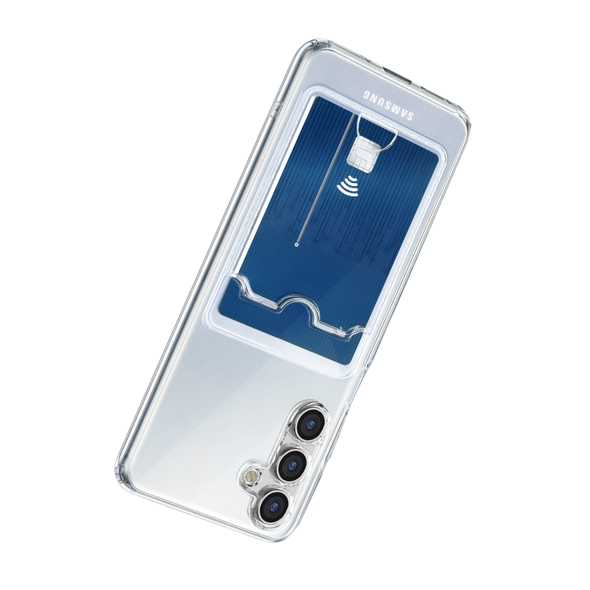 Newface Samsung Galaxy A57 5G Kart Şeffaf Silikon - Şeffaf — görsel 6