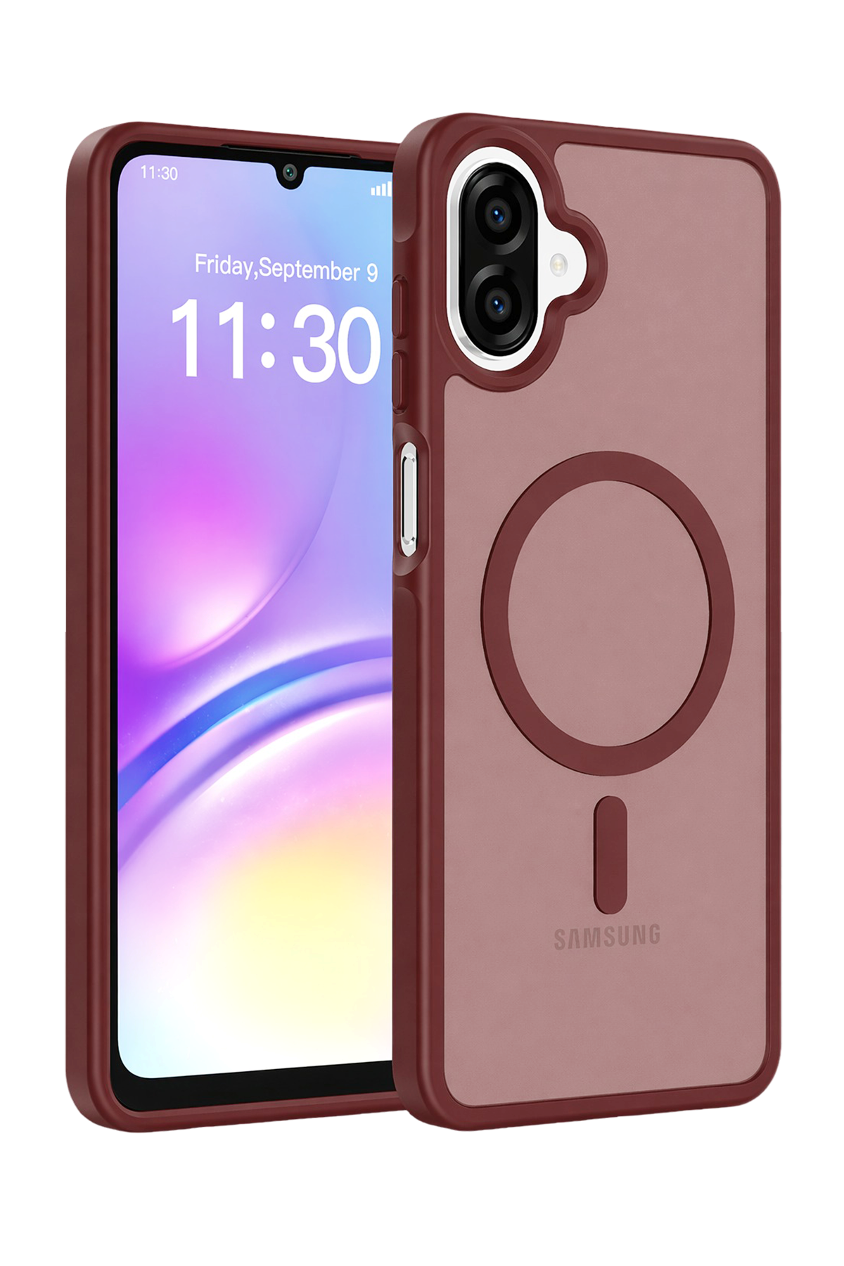 Joko Samsung Galaxy A07 4G Jota Magsafe Kapak - Bordo