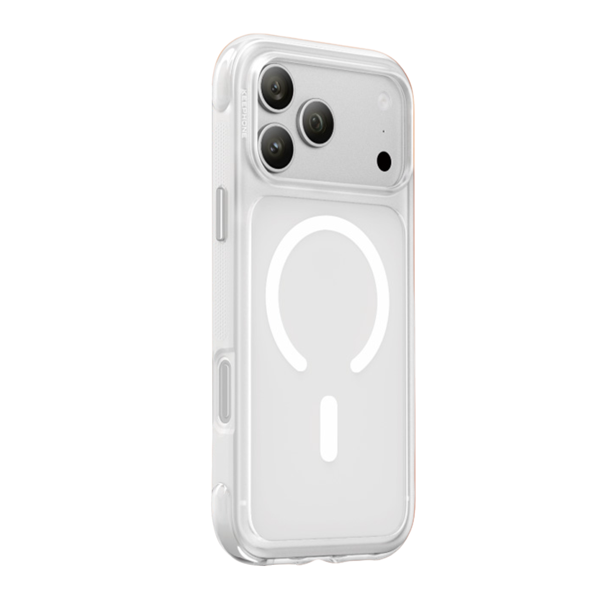 Keephone Apple iPhone 17 Pro Monica Airbag Magsafe Kapak - Beyaz