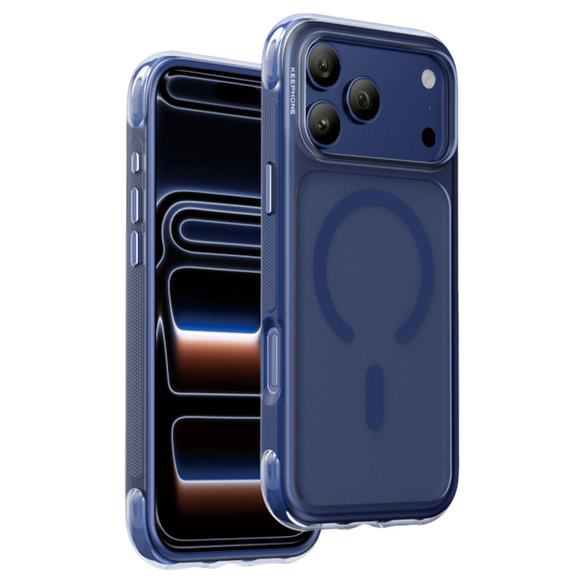 Keephone Apple iPhone 18 Pro Max/17 Pro Max Monica Airbag Magsafe Kapak - Lacivert