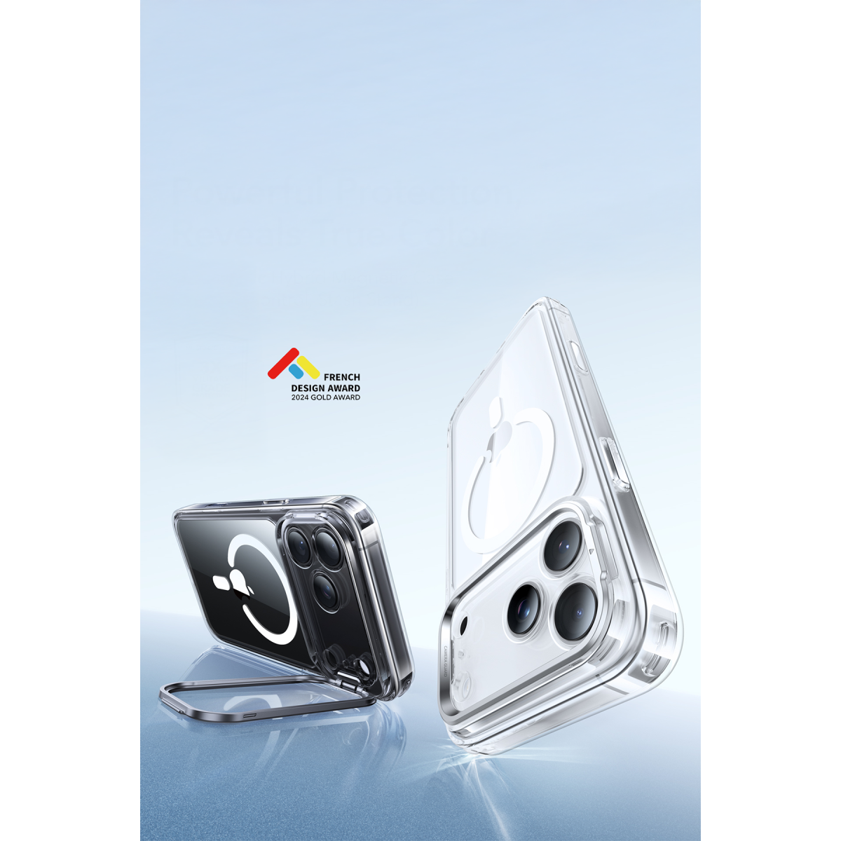 ESR Apple iPhone 17 Classic Hybrid Magsafe Standlı Kapak - Clear
