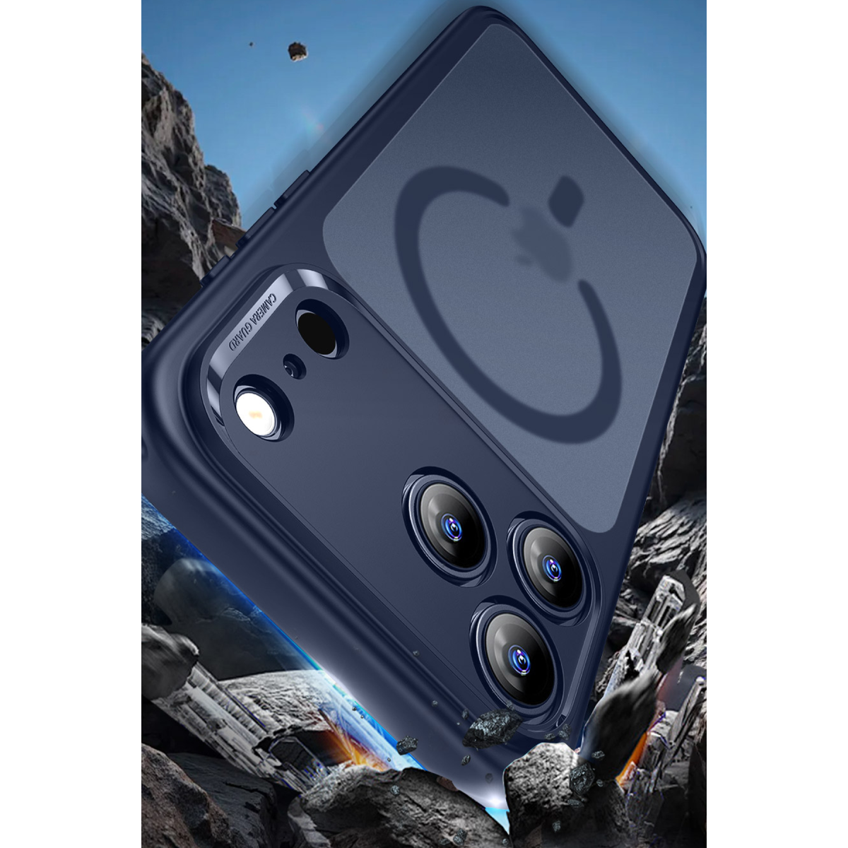 ESR Apple iPhone 17 Pro Classic Hybrid Magsafe Kapak - Frosted Blue