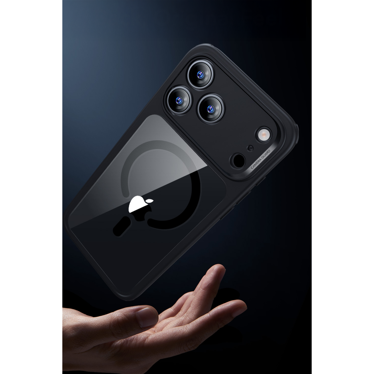 ESR Apple iPhone 17 Pro Max Classic Hybrid Magsafe Kapak - Clear Black