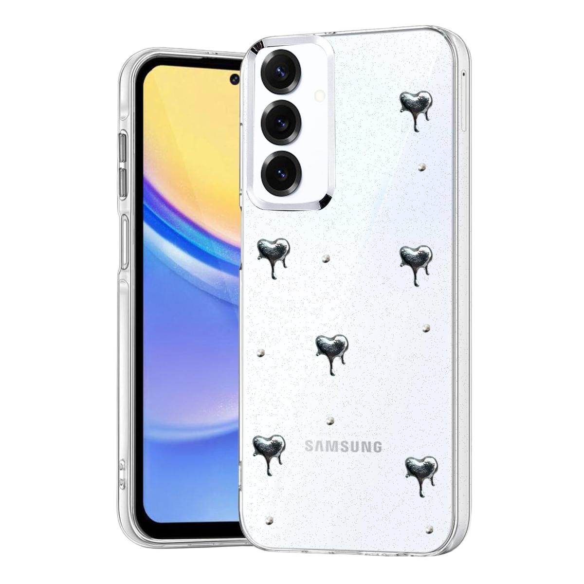 Newface Samsung Galaxy A15 4G Fiyonk Desenli Kapak - Desen 1 — görsel 7
