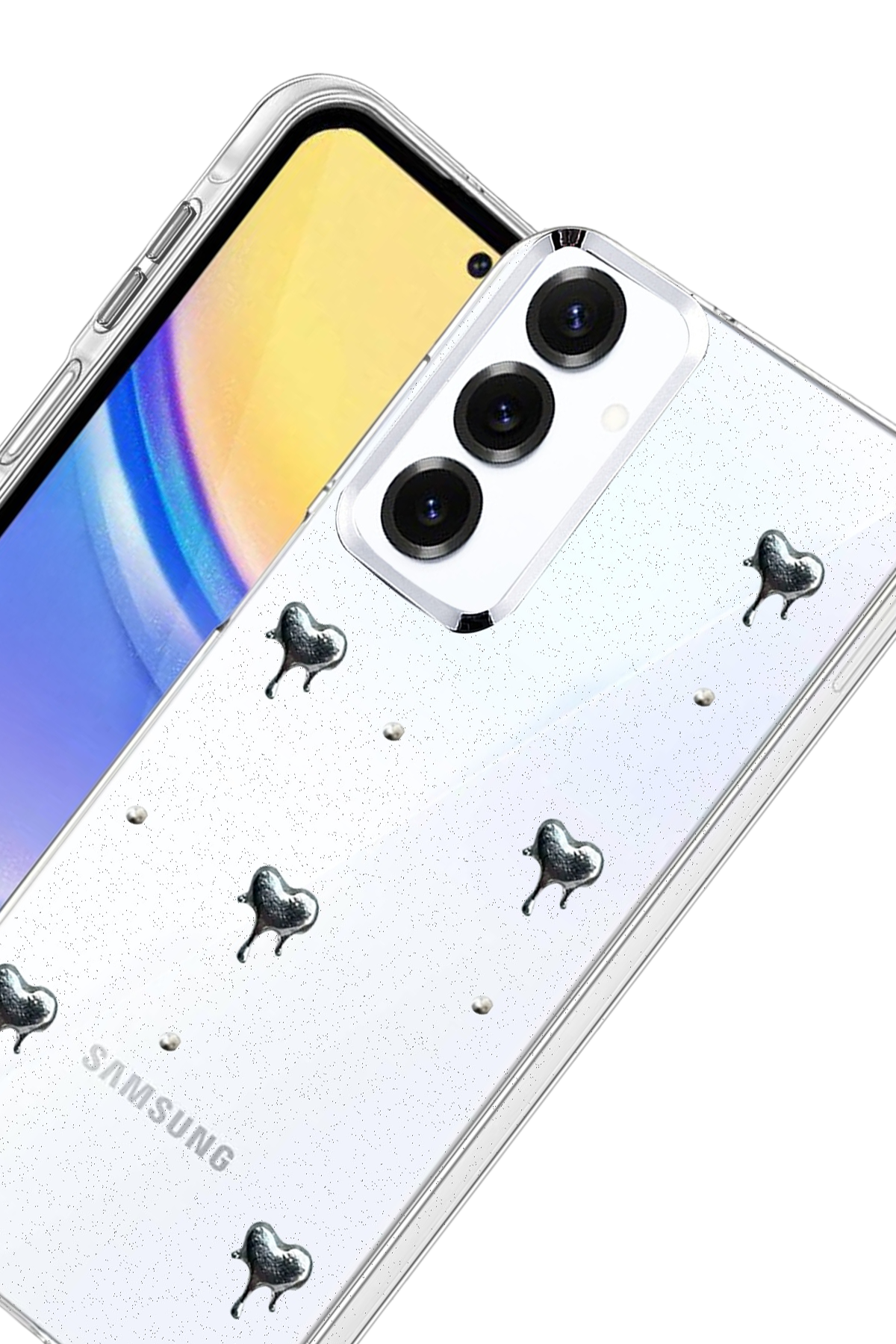 Newface Samsung Galaxy A15 4G Fiyonk Desenli Kapak - Desen 1 — görsel 3