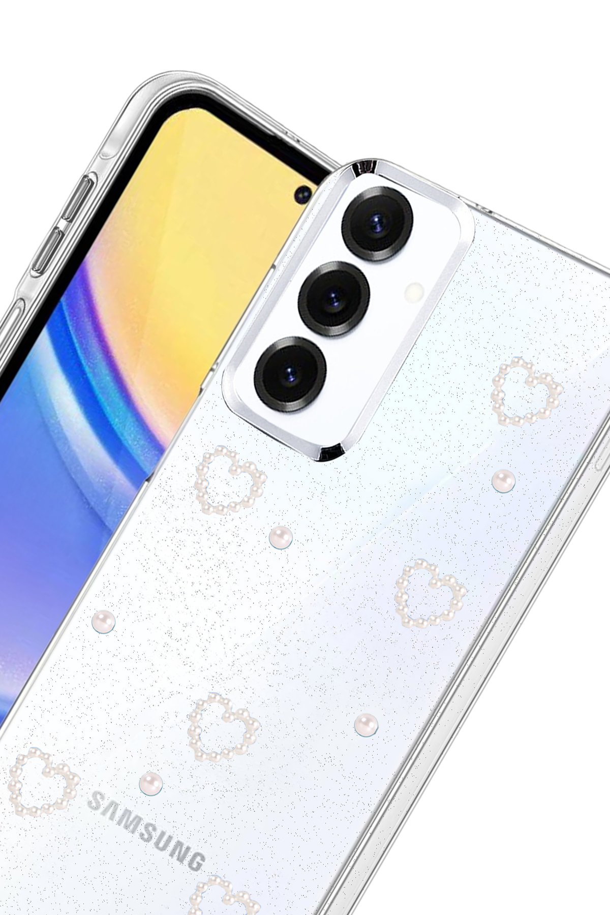 Newface Samsung Galaxy A15 4G Fiyonk Desenli Kapak - Desen 10