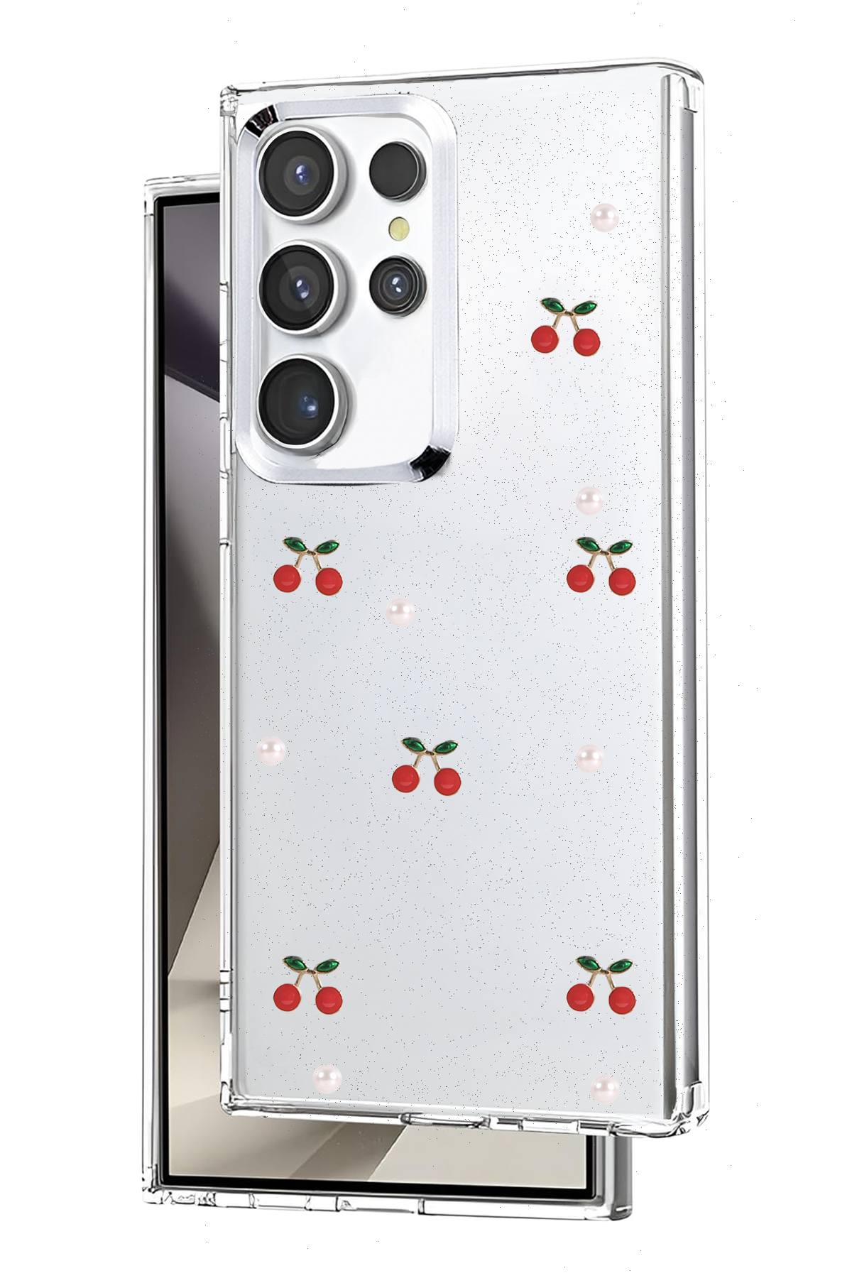 Newface Samsung Galaxy S23 Ultra Fiyonk Desenli Kapak - Desen 9