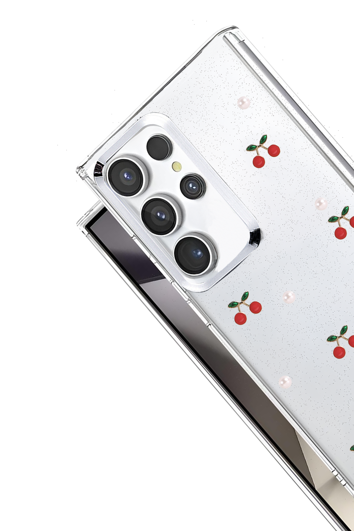 Newface Samsung Galaxy S23 Ultra Fiyonk Desenli Kapak - Desen 9