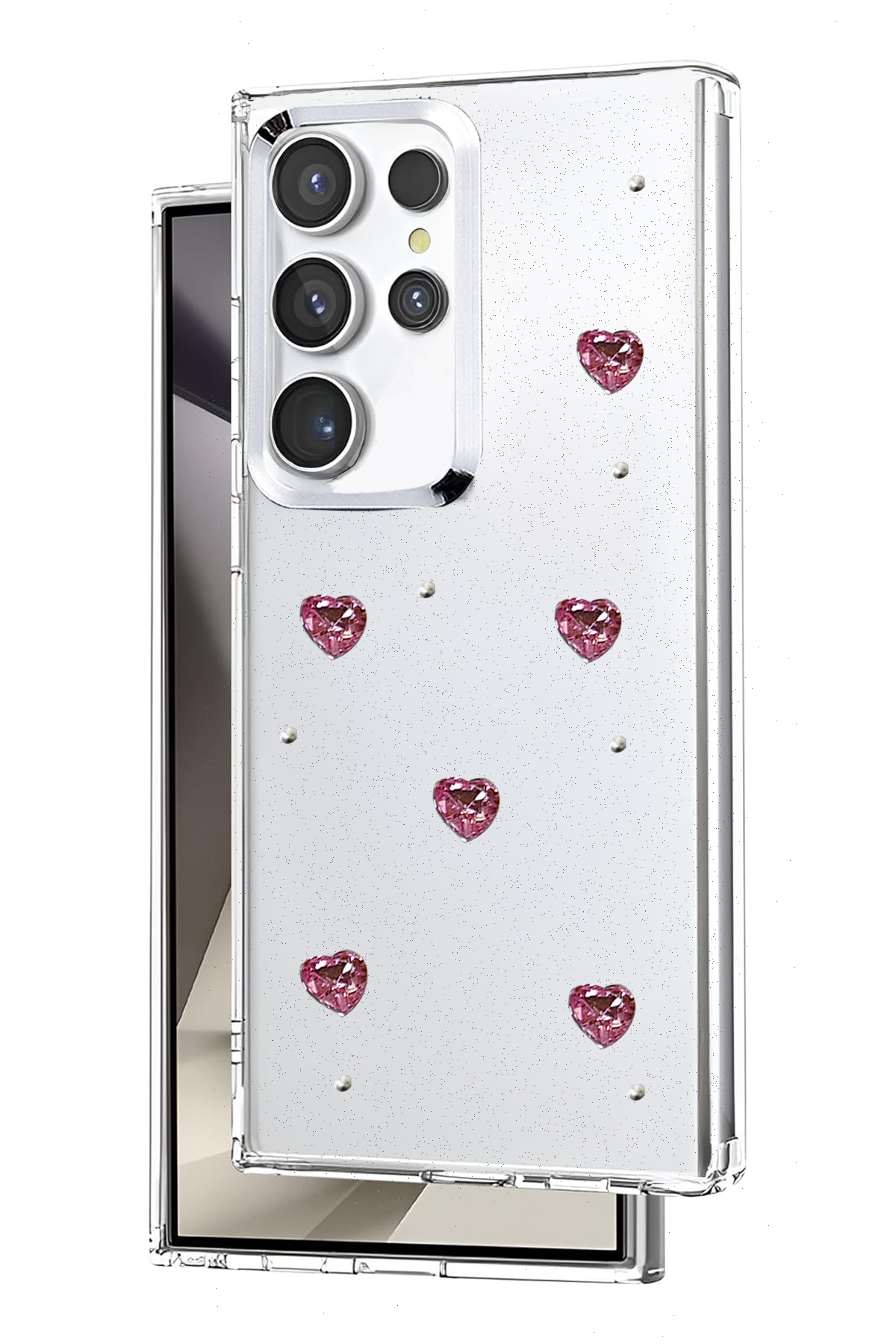 Newface Samsung Galaxy S24 Ultra Fiyonk Desenli Kapak - Desen 3
