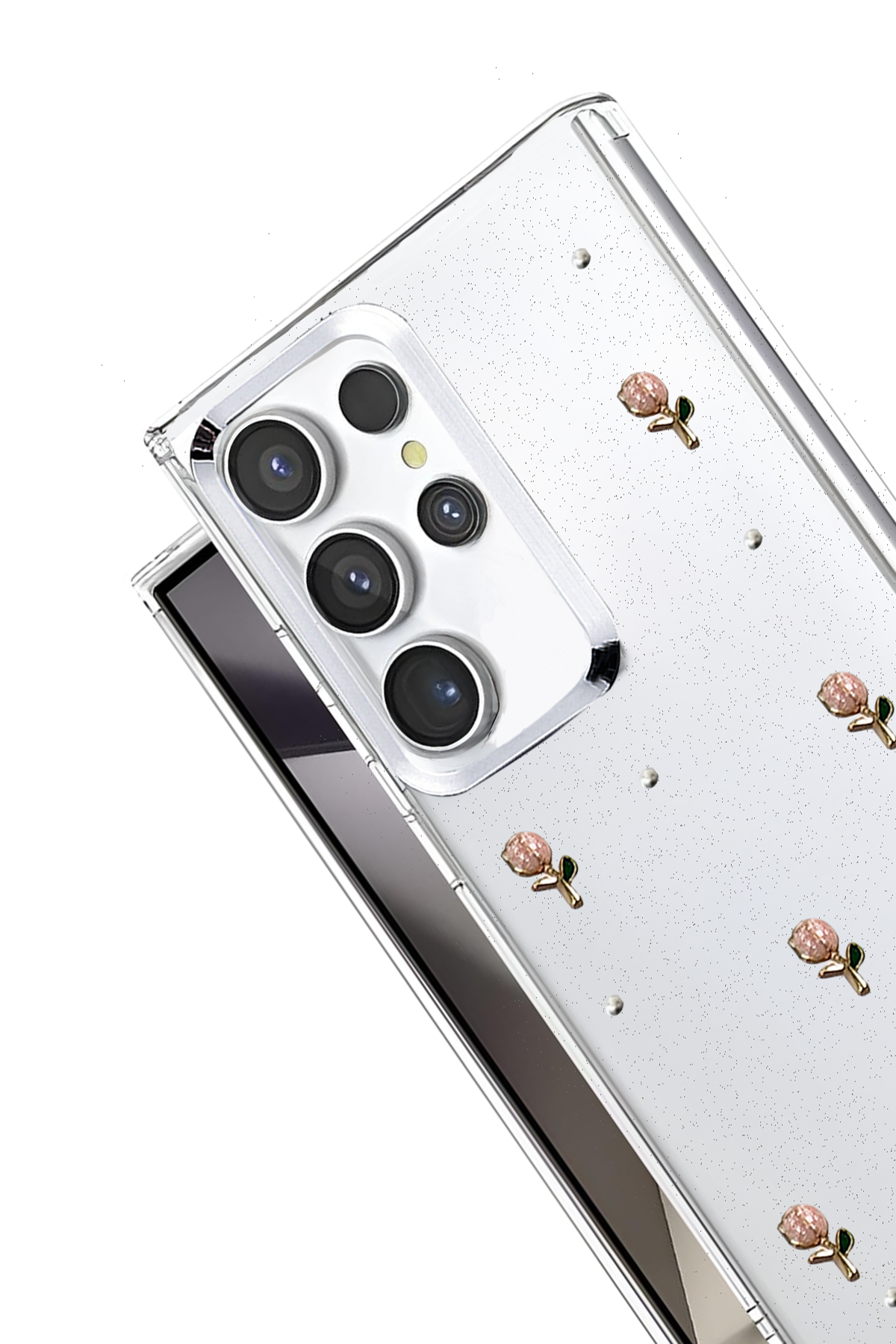 Newface Samsung Galaxy S24 Ultra Fiyonk Desenli Kapak - Desen 6