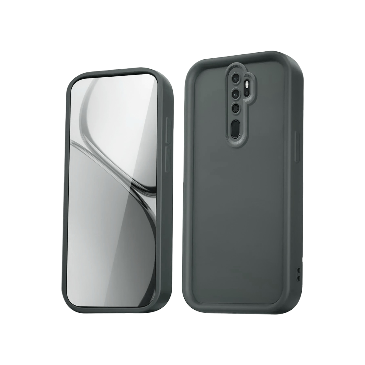 Newface Xiaomi Redmi Note 8 Pro Kılıf Viera Silikon - Gri