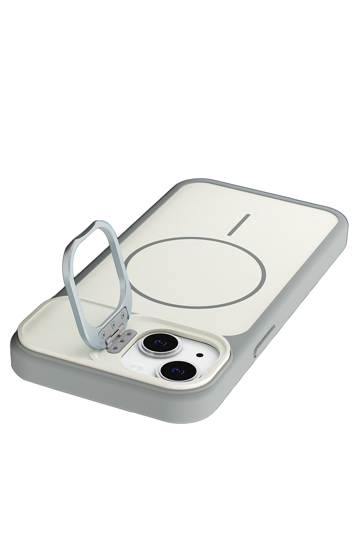Joko Apple iPhone 15 Pale Magsafe Standlı Kapak - Beyaz — görsel 3