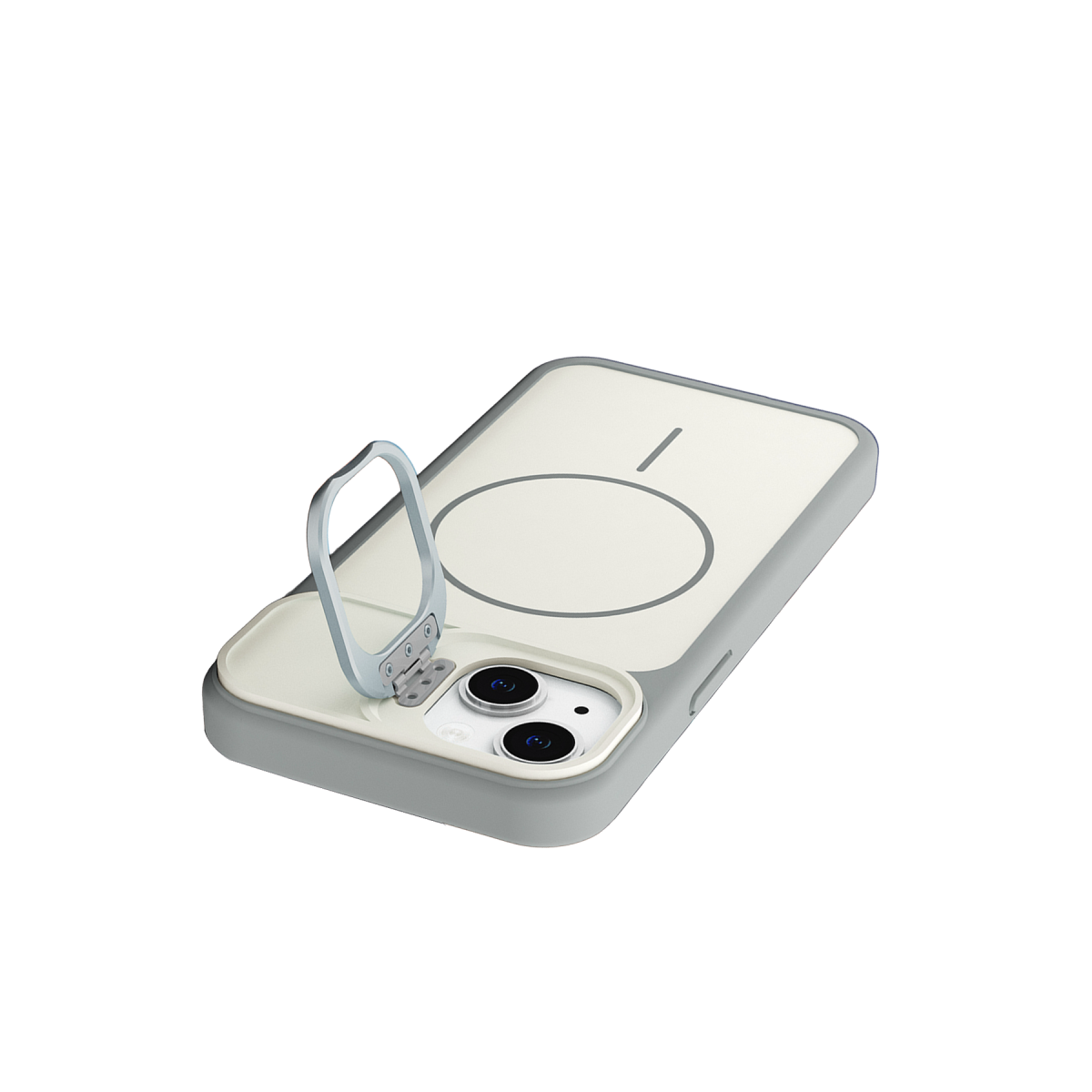 Joko Apple iPhone 15 Pale Magsafe Standlı Kapak - Beyaz — görsel 7