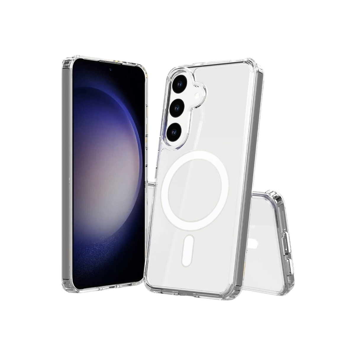 Newface Samsung Galaxy S26 Plus Magneticsafe Şeffaf Silikon - Şeffaf — görsel 4